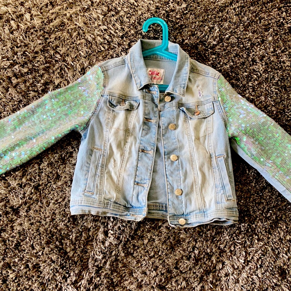 Justice jean jacket